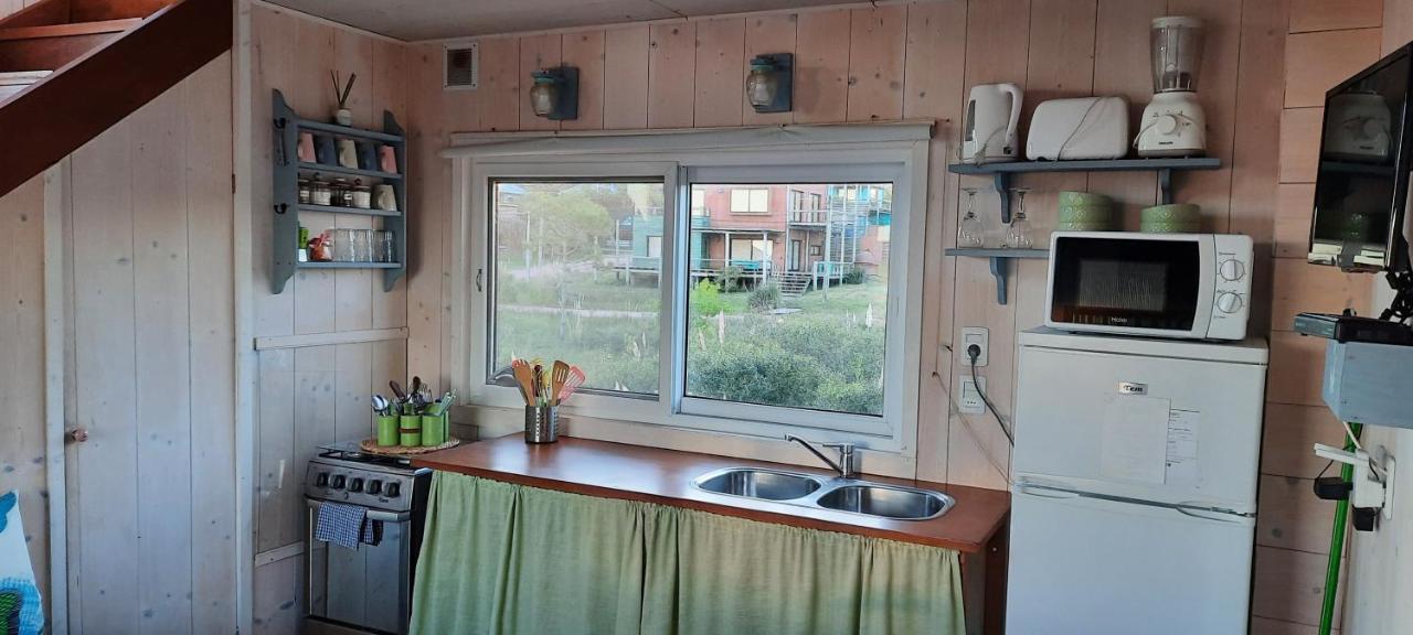 Las Escamadas Ecocottage プンタ・デル・ディアブロ エクステリア 写真