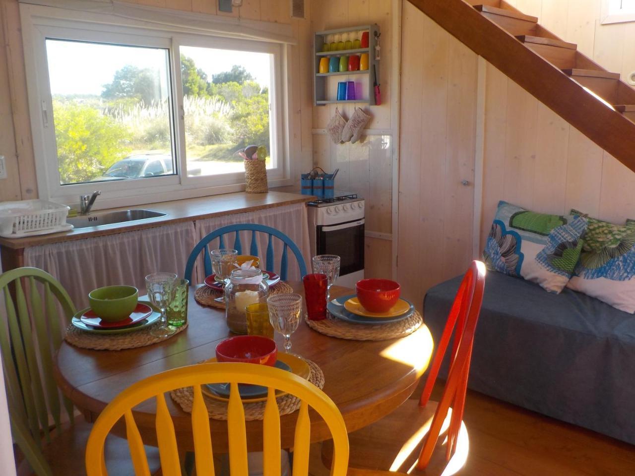 Las Escamadas Ecocottage プンタ・デル・ディアブロ エクステリア 写真