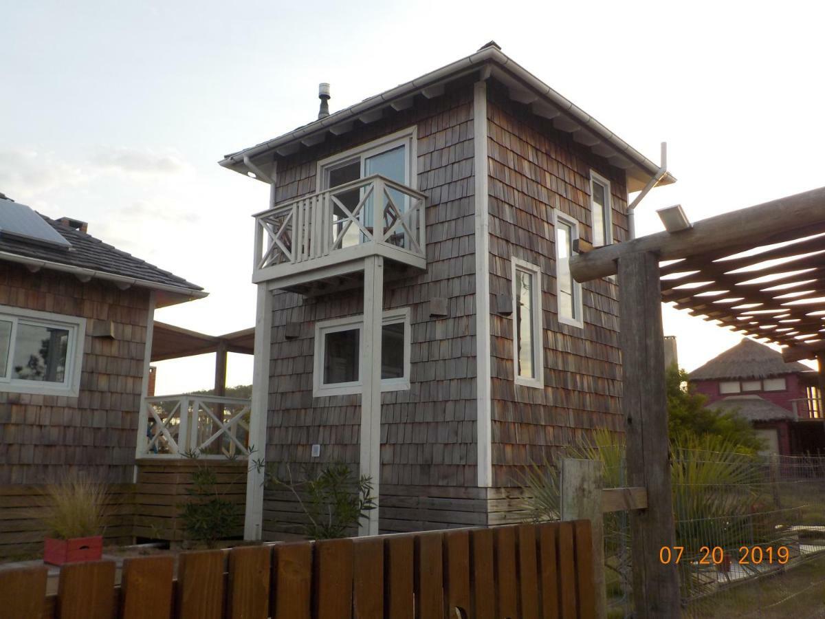 Las Escamadas Ecocottage プンタ・デル・ディアブロ エクステリア 写真